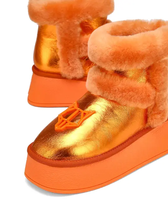 Giày Naked Wolfe Boost ARIEL METALLIC 'ORANGE' - Ảnh 4
