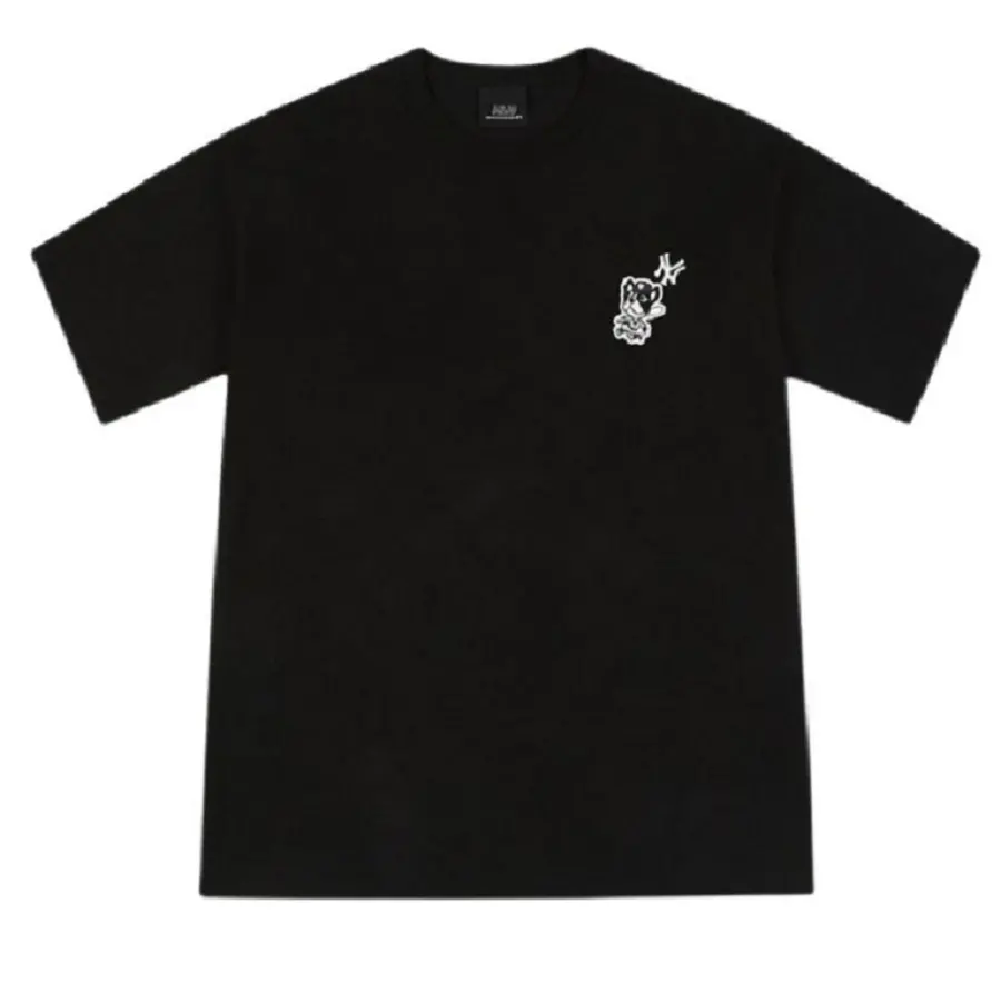 Áo MLB Bark Short Sleeve New York Yankees Black 31TSCM031-50L