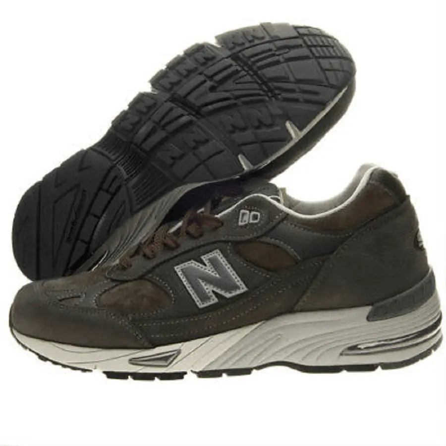 Giày New Balance 991 Made In England ‘Grey’ M991NDG - Ảnh 4