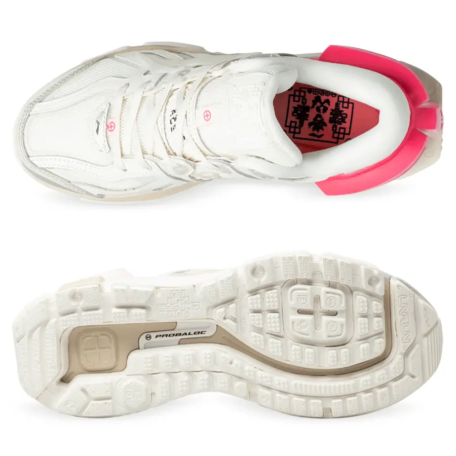 Giày Li Ning Sun Chaser Womens White ARZQ004-9 - Ảnh 3
