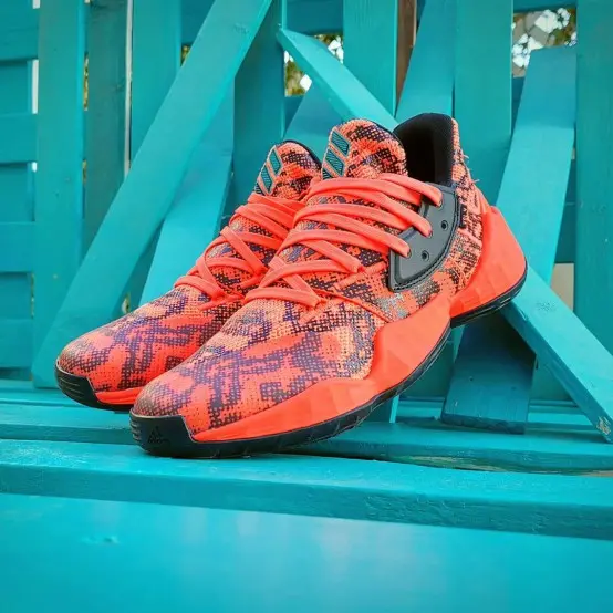 Giày Adidas Harden Vol. 4 'Signal Coral' FV4151 - Ảnh 3