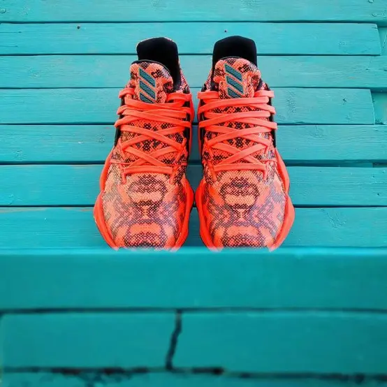 Giày Adidas Harden Vol. 4 'Signal Coral' FV4151 - Ảnh 4