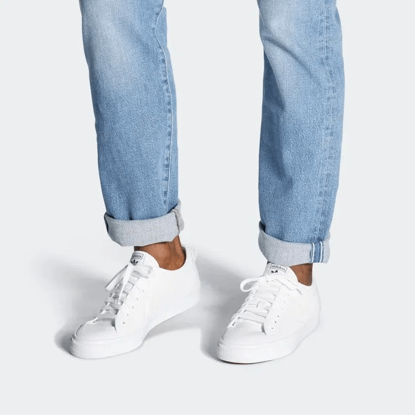 Giày Adidas Nizza Trefoil 'Cloud White' FW5184 - Ảnh 4