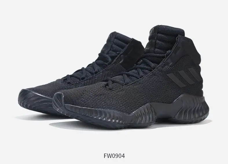 Giày Adidas Pro Bounce 2018 'Mid Black' FW0904 - Ảnh 5