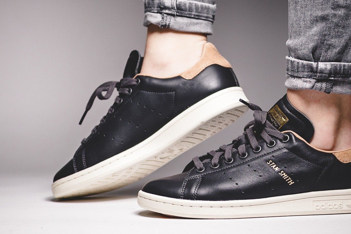 Giày Adidas Stan Smith 'Utility Black' BB5164 - Ảnh 3
