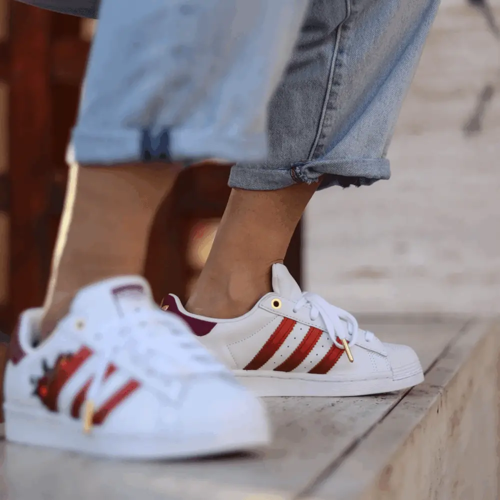 Alternative view of Giày Adidas Her Studio London x Wmns Superstar 'Autumn Floral' FW2527