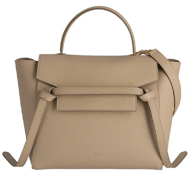 Túi Celine Micro Belt Bag In Grained Calfskinlight Taupe 189153ZVA-18LT