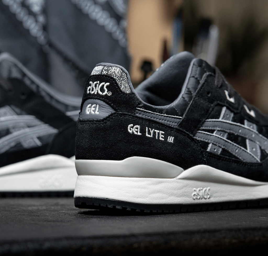 Giày Asics Gel Lyte 3 OG 'Black Bandana' 1201A318-001 - Ảnh 3