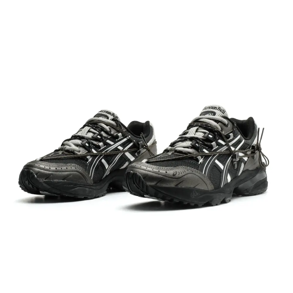 Alternative view of Giày Asics Andersson Bell x Gel 1090 'Black Silver' 1203A115-006
