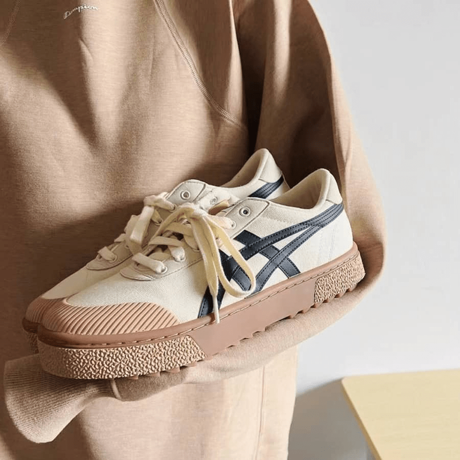 Giày Asics Court Trail 'White Black' 1203A146-021 - Ảnh 5