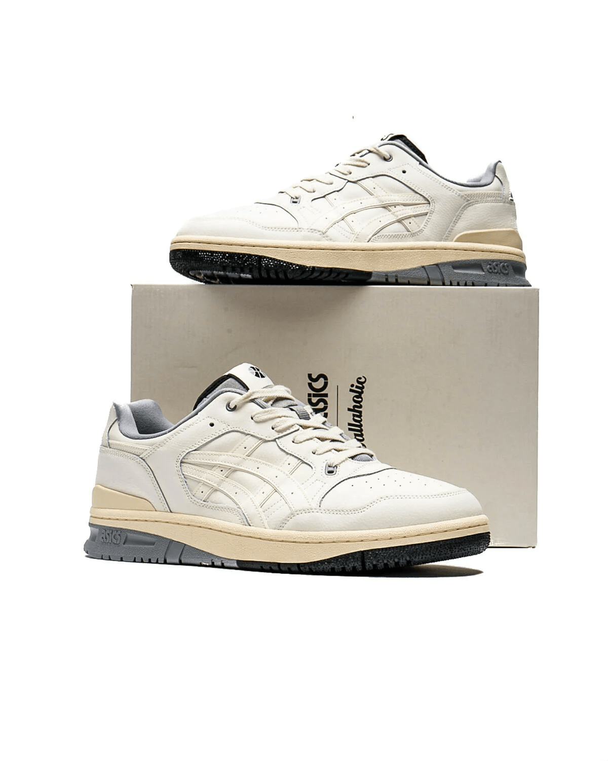 Giày Asics x Ballaholic EX89 'Cream' 1201A837-100 - Ảnh 4