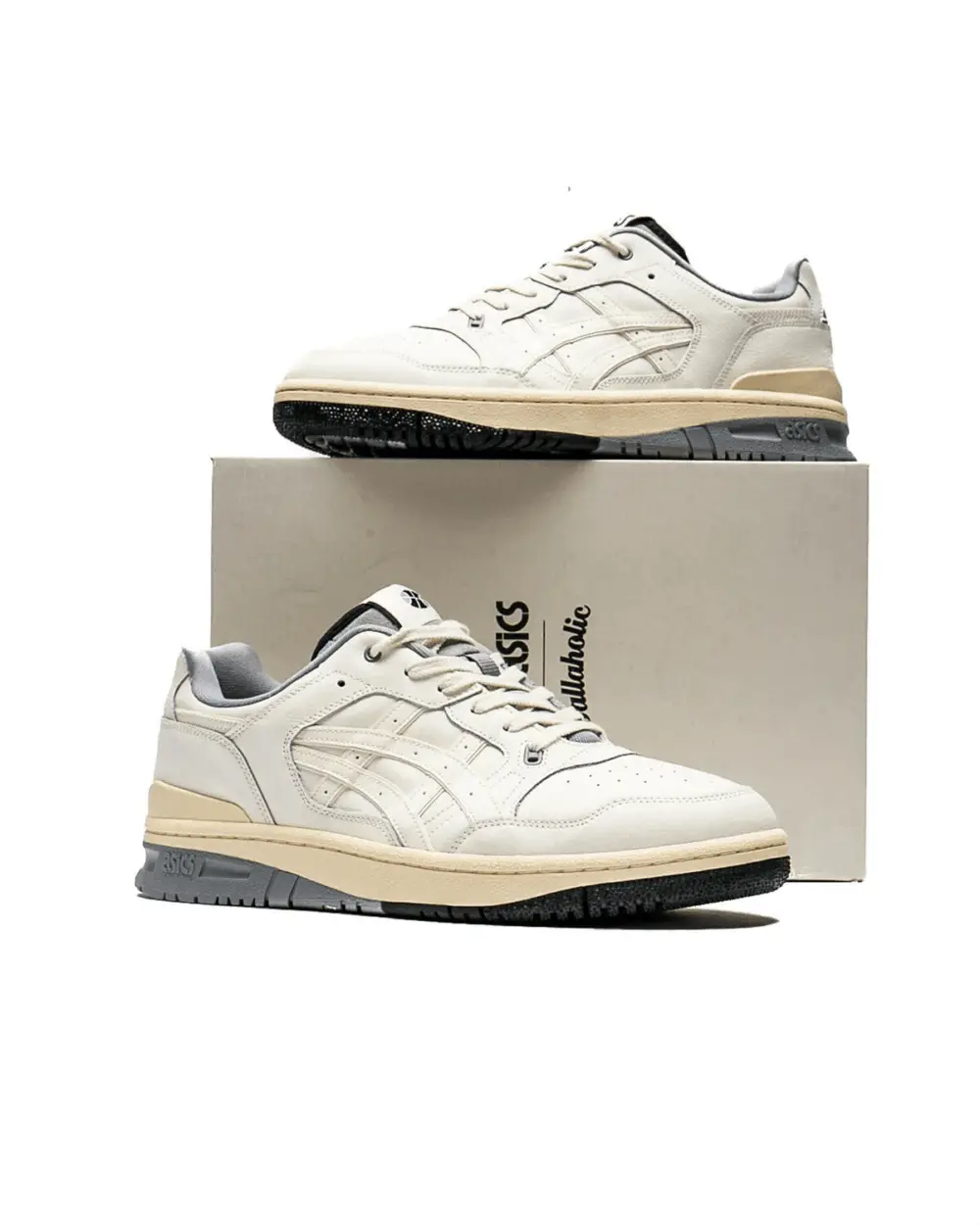 Giày Asics x Ballaholic EX89 'Cream' 1201A837-100 - Ảnh 4
