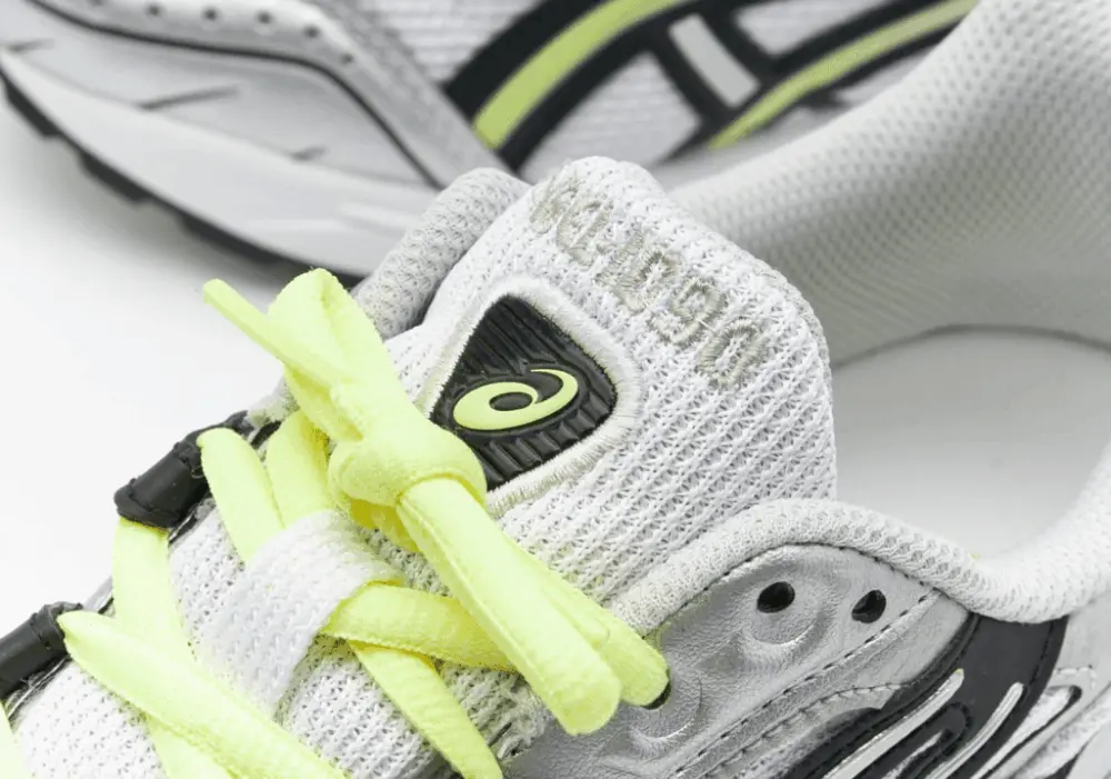 Alternative view of Giày Asics Gel 1090 'White Silver Yellow' 1201A484-100