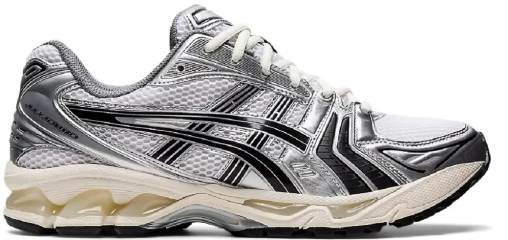 Giày Asics Gel-Kayano 14 'JJJJound Silver Black' 1201A457-101