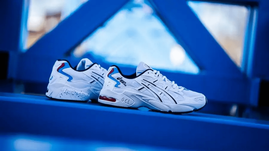 Giày Asics Gel Kayano 5 'White' 1021A280-100 - Ảnh 4