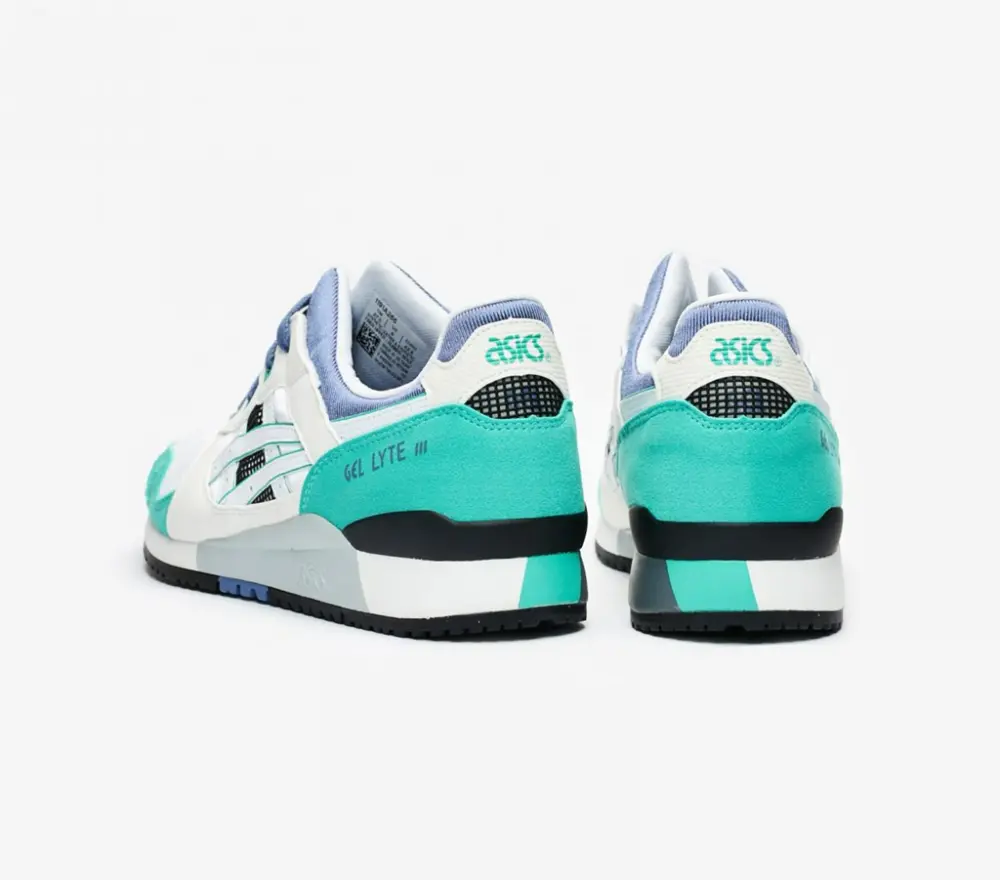 Giày Asics Gel Lyte 3 OG Retro 'Teal' 2020 1191A266-103 - Ảnh 4
