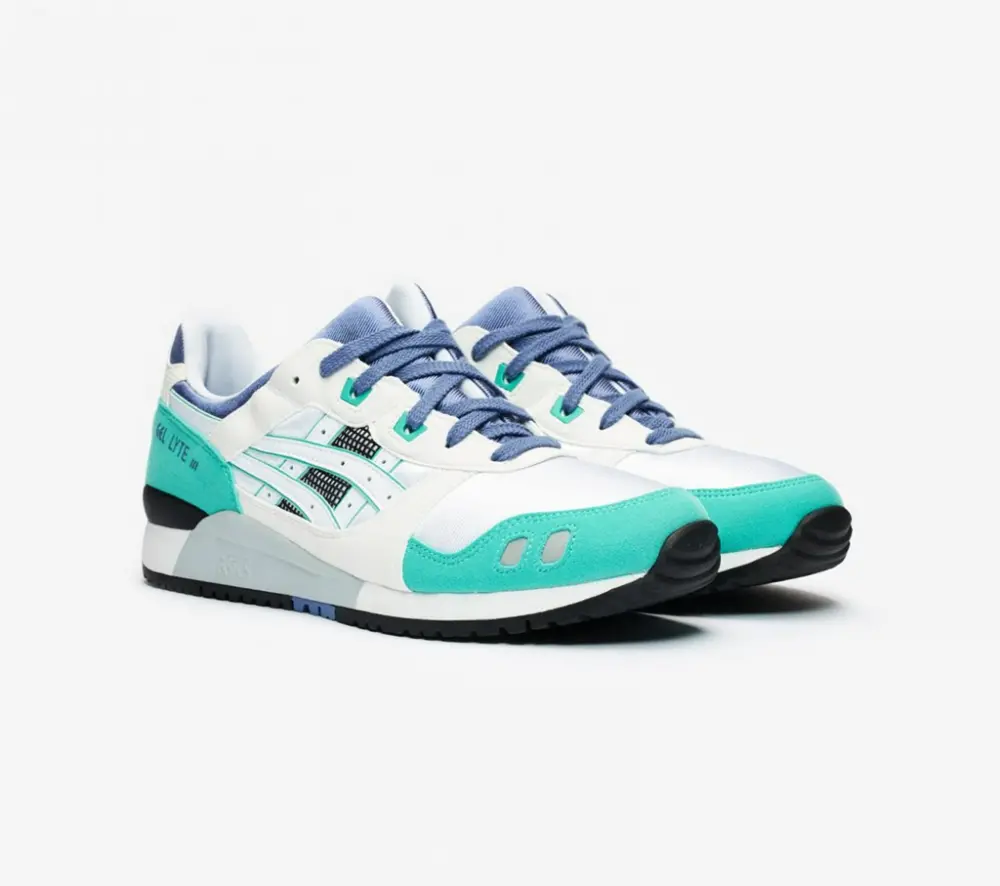 Giày Asics Gel Lyte 3 OG Retro 'Teal' 2020 1191A266-103 - Ảnh 3