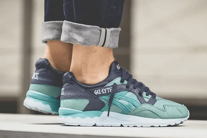 Giày Asics Gel Lyte 5 Aluminum H737L 9696 - Ảnh 4