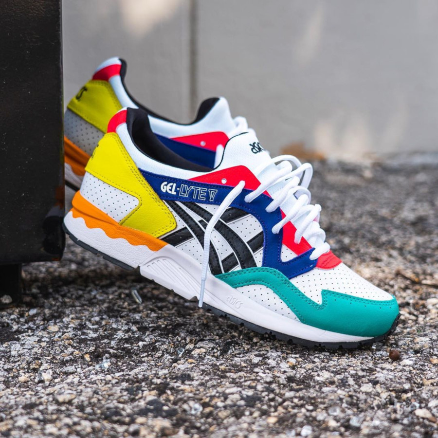 Giày Asics Gel Lyte 5 Multi Color 1191A227-100 - Ảnh 2