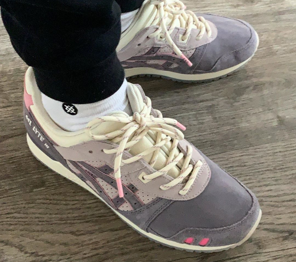 Giày Asics END. x Gel Lyte 3 OG 'Pearl' 1191A356-500 - Ảnh 2