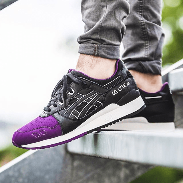 Giày Asics Gel Lyte 3 'Purple Black' H5V0L-3390 - Ảnh 8