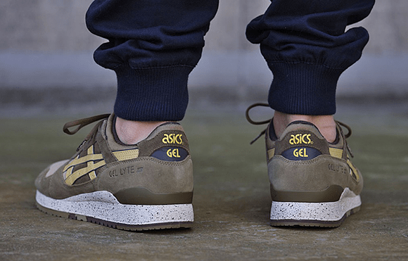 Giày Asics Gel Lyte III Turtle H513L 8696 - Ảnh 7