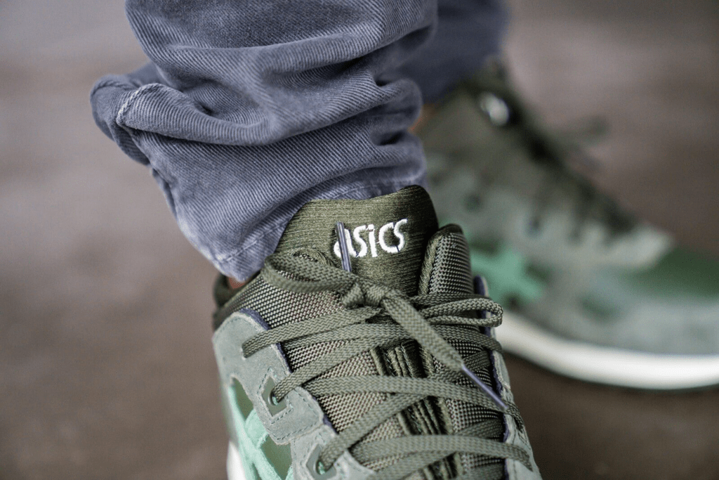 Giày Asics Sneakersnstuff x Gel Lyte 5 Forest H72TQ 8484 - Ảnh 7