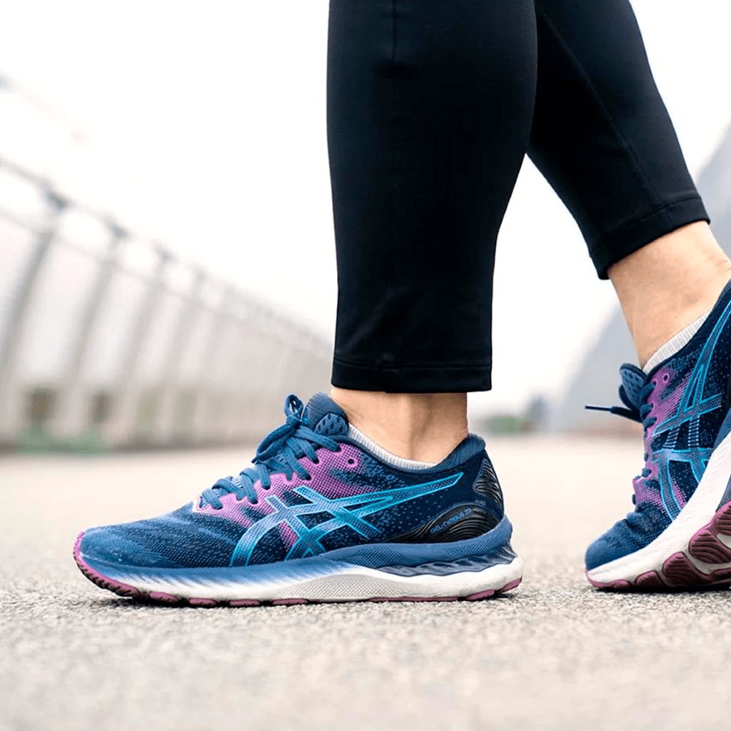 Giày Asics Wmns Gel Nimbus 23 'Digital Aqua Plum' 1012A885-402 - Ảnh 6