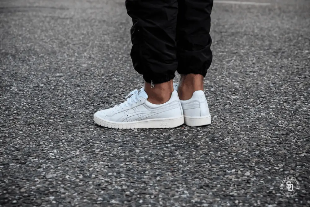 Giày Asics Tiger Gel PTG White Silver 1193A167-101 - Ảnh 6