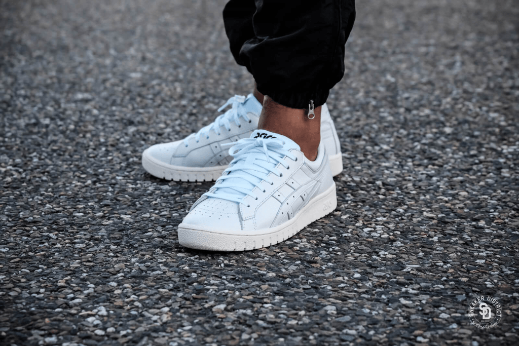 Giày Asics Tiger Gel PTG White Silver 1193A167-101 - Ảnh 7