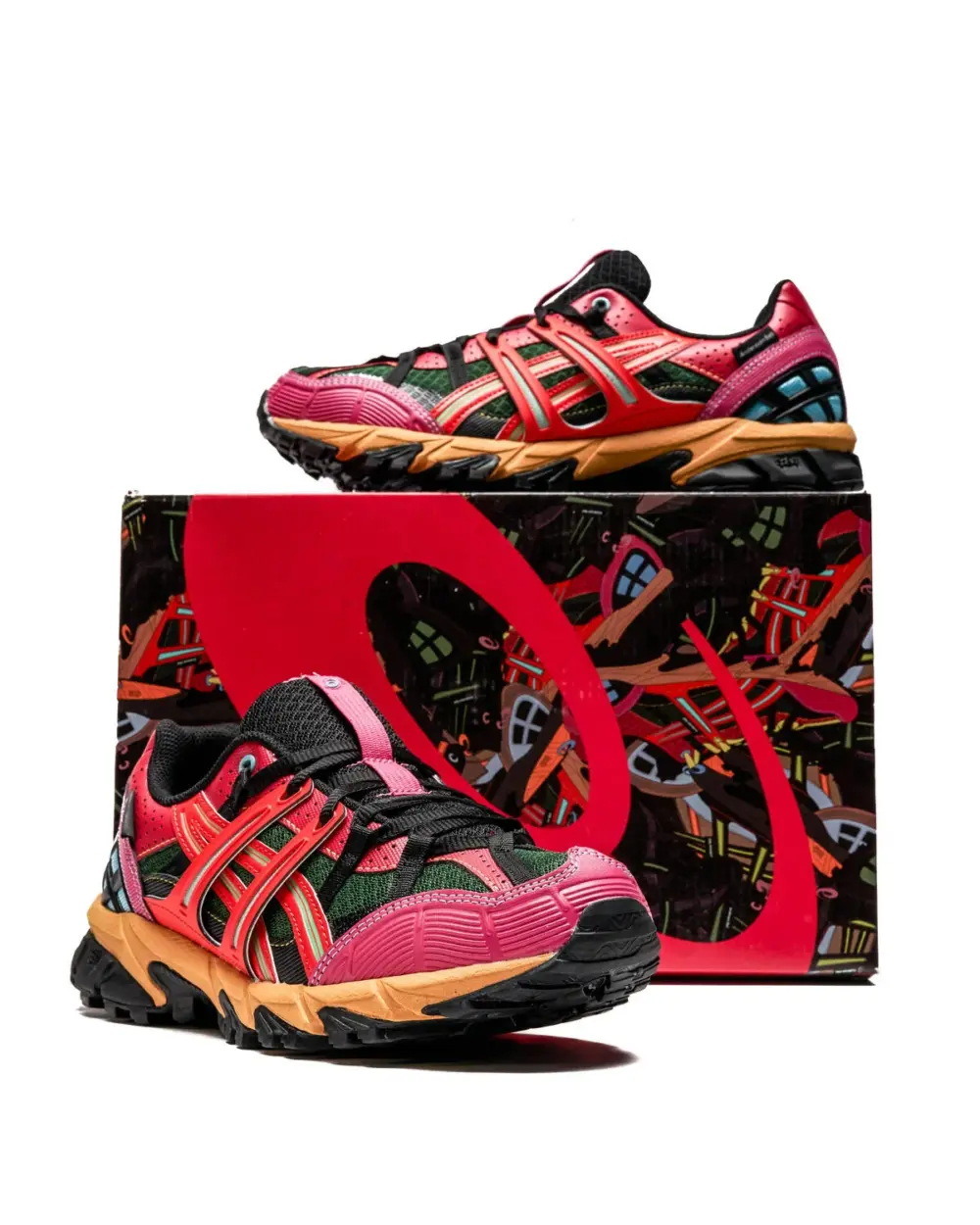 Giày Asics x Andersson Bell Gel-Sonoma 15-50 'Bright Rose Evergreen' 1201A852-700 - Ảnh 6