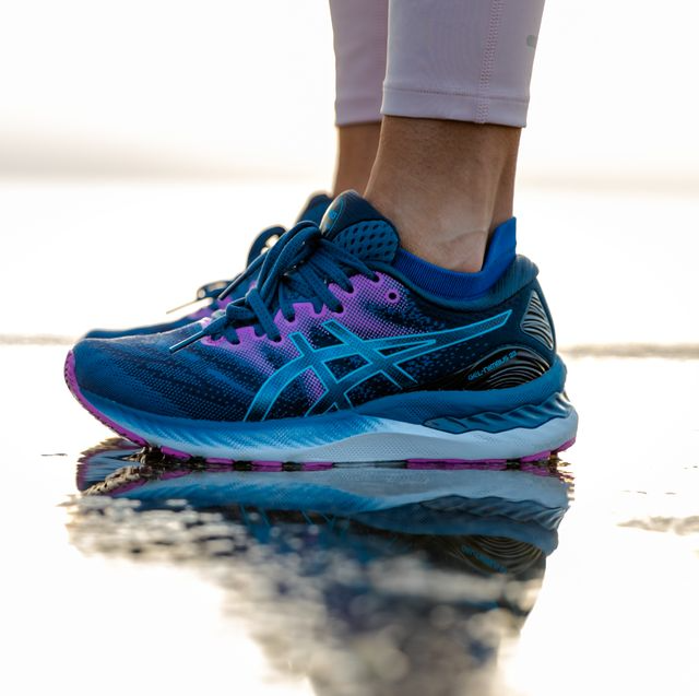 Giày Asics Wmns Gel Nimbus 23 'Digital Aqua Plum' 1012A885-402 - Ảnh 8