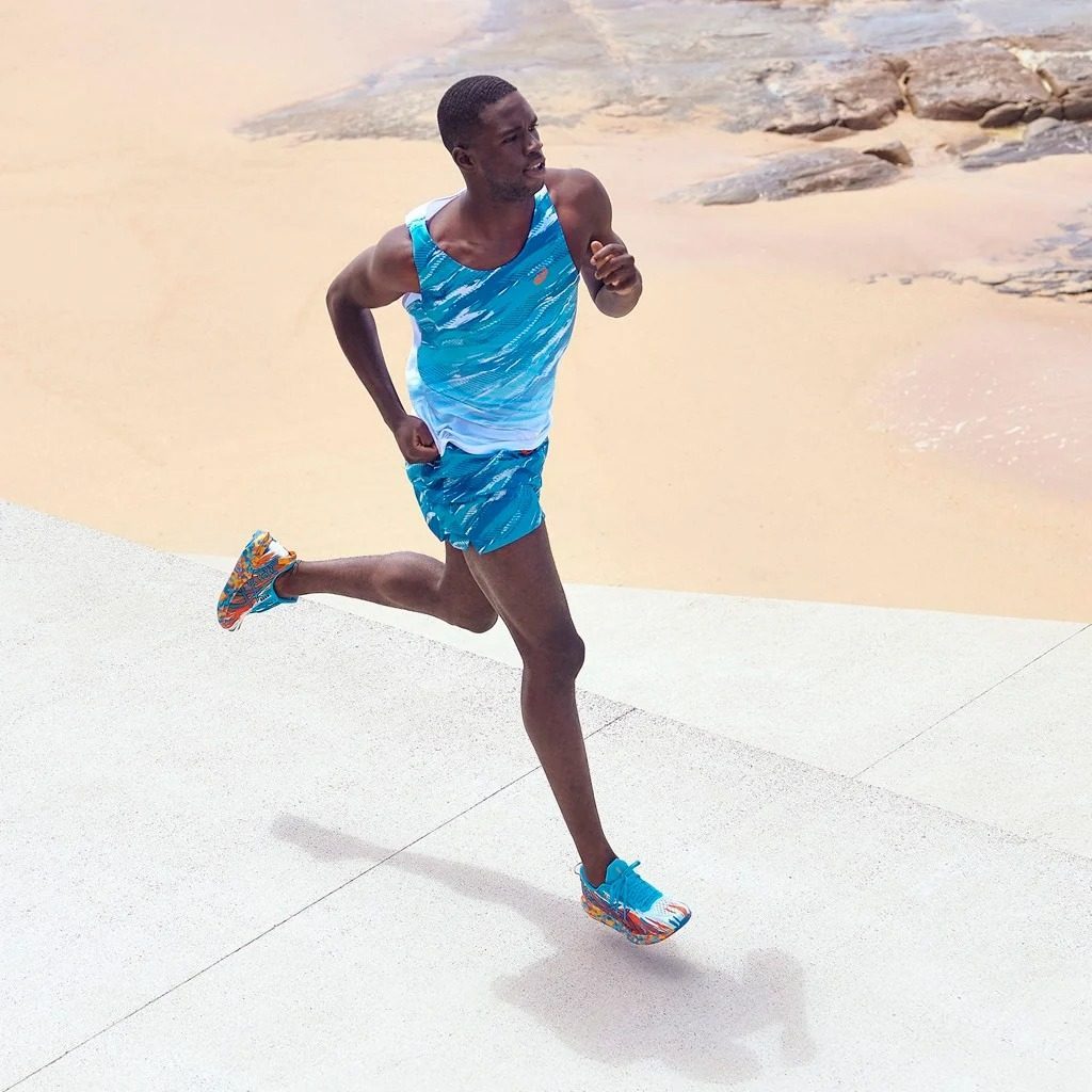 Giày Asics Noosa Tri 13 'Color Injection Pack Digital Aqua Marigold Orange' 1011B152-400 - Ảnh 3