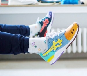 Alternative view of Giày Asics Sean Wotherspoon x Atmos x Gel Lyte 3 'Corduroy' 1203A019-000