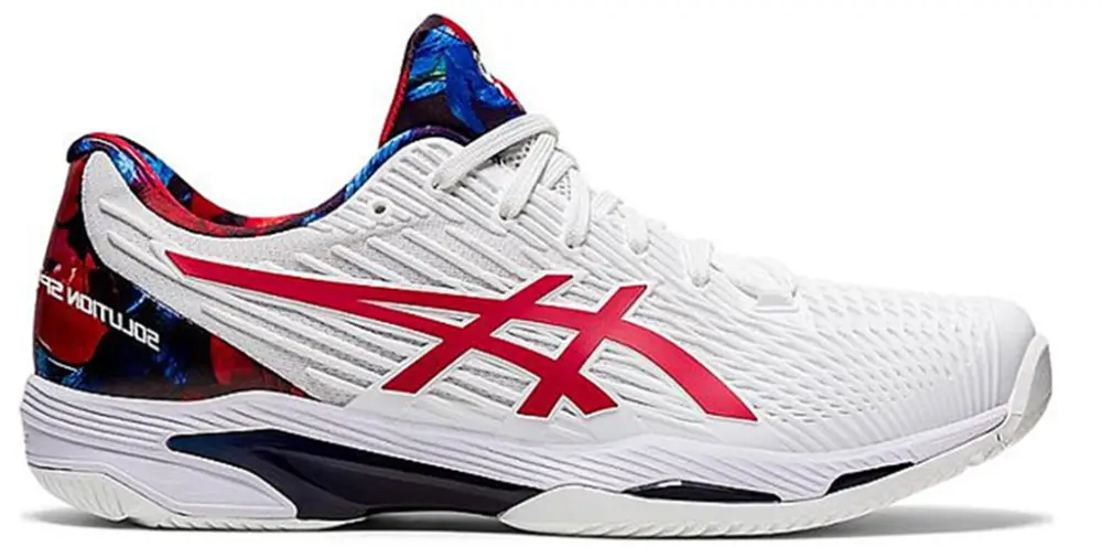 Giày Tennis Asics Wmns Solution Speed FF 2 LE 'White Classic Red' 1041A286-110