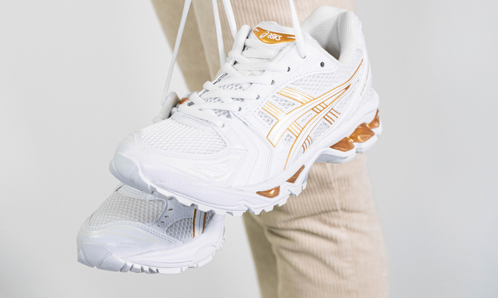 Giày Asics Wmns Gel Kayano 14 'White Gold' 1202A056-101 - Ảnh 6