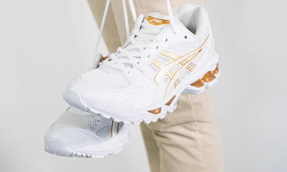 Giày Asics Wmns Gel Kayano 14 'White Gold' 1202A056-101 - Ảnh 6