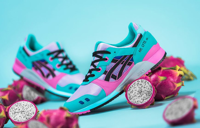 Giày Asics Gel Lyte 3 Dragon Fruit 1201A051-500 - Ảnh 3