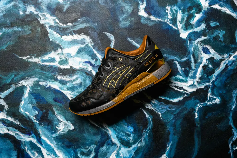 Giày Asics Gel Lyte 3 Vanda Kuro HK6M3-9090 - Ảnh 3