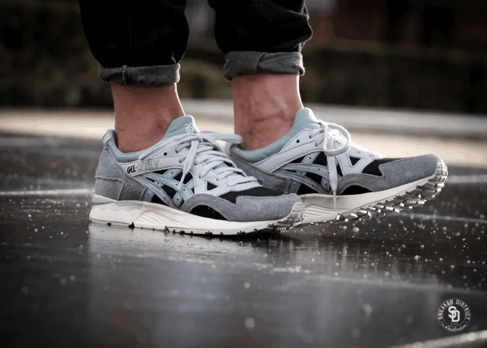 Giày Asics Gel Lyte 5 Black Blue H805L 9046 - Ảnh 5