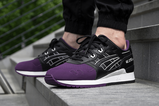 Giày Asics Gel Lyte 3 'Purple Black' H5V0L-3390 - Ảnh 6