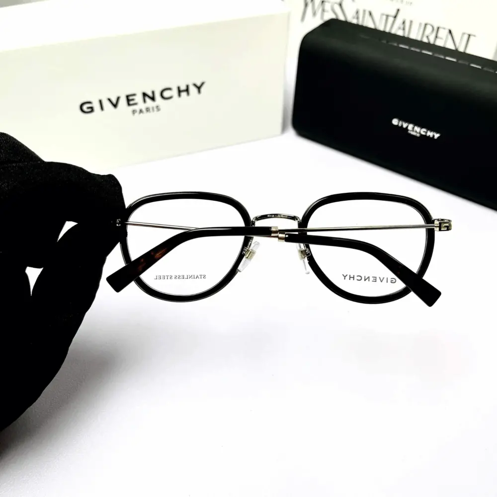 Kính Givenchy Eyeglasses 'Black Gold' GV-0120-RHL - Ảnh 7