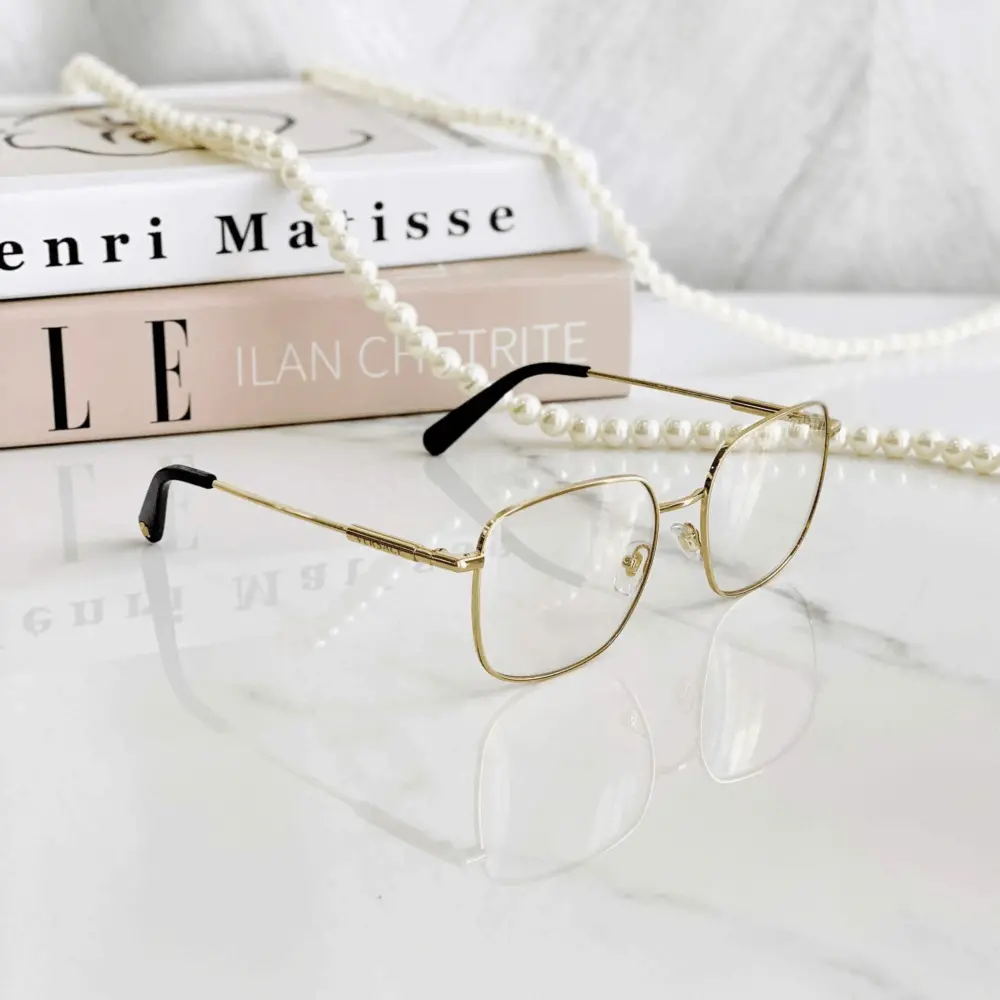 Kính Versace Glasses 'Black Gold' VE1281-1002 - Ảnh 6