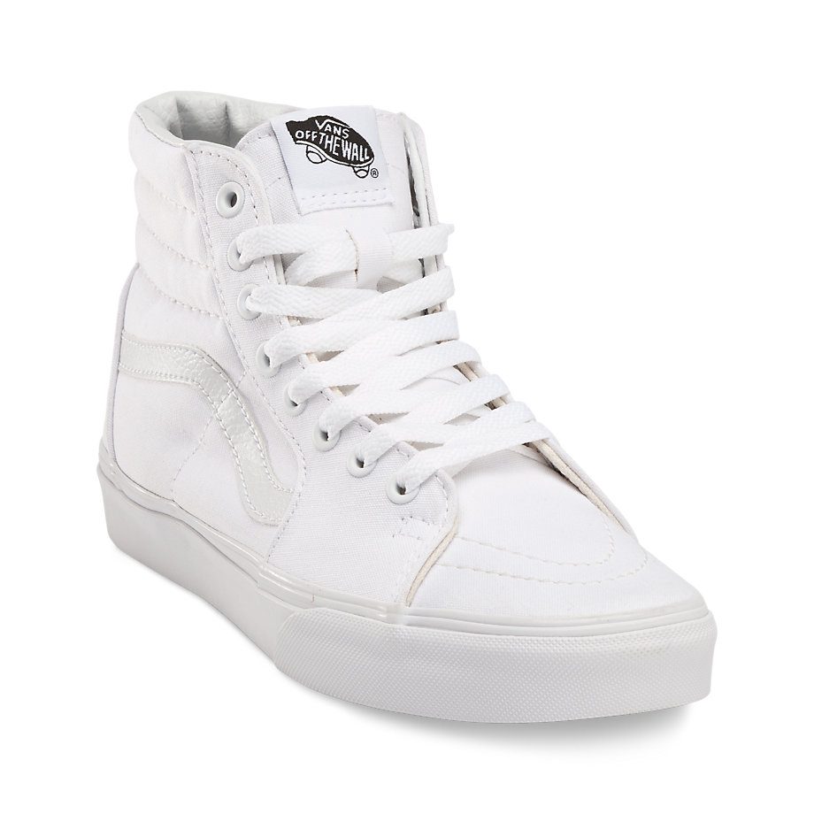 Giày Vans Sk8-Hi Canvas 'True White' VN000D5IW00 - Ảnh 5