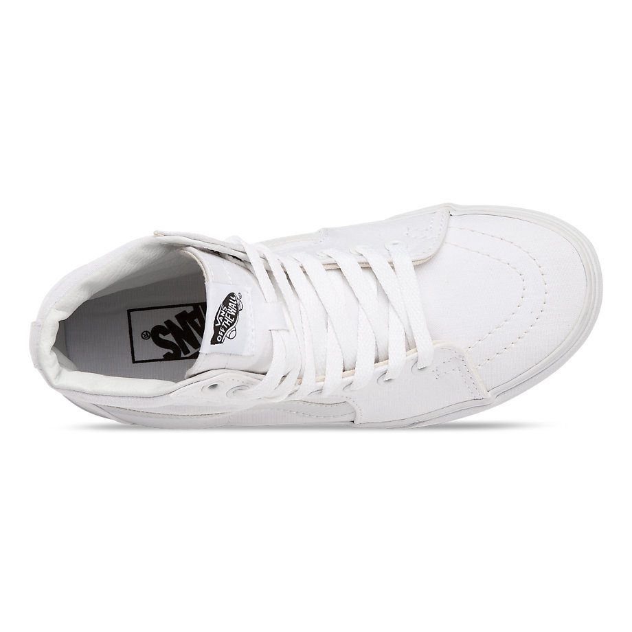 Giày Vans Sk8-Hi Canvas 'True White' VN000D5IW00 - Ảnh 6