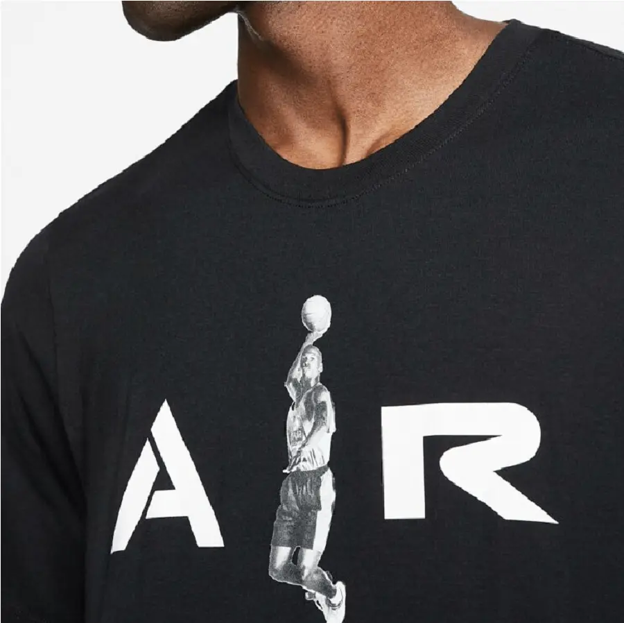 Alternative view of Áo Nike Jordan Air Photo T-shirt ‘Black’ AT0552-010