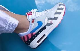 Giày Nike Parra x Air Max 1 'Parra' 2018 AT3057-100 - Ảnh 4