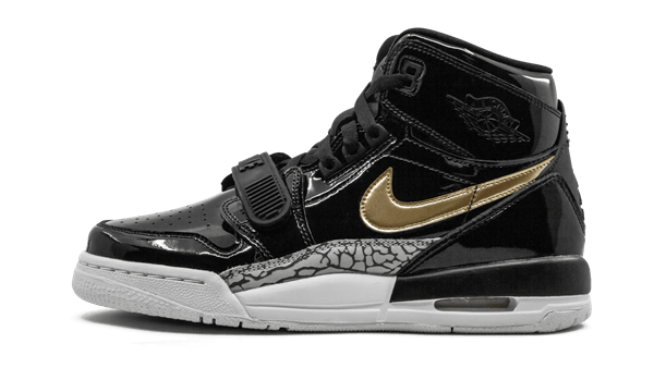 Giày Nike Jordan Legacy 312 GS 'Black Metallic Gold' AT4040-007 - Ảnh 2