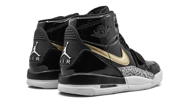 Giày Nike Jordan Legacy 312 GS 'Black Metallic Gold' AT4040-007 - Ảnh 5