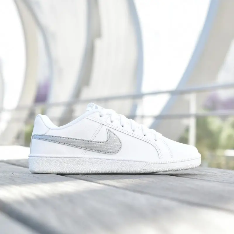 Giày Giày Nike Court Royale White Metallic Silver 749867-100 - Ảnh 3